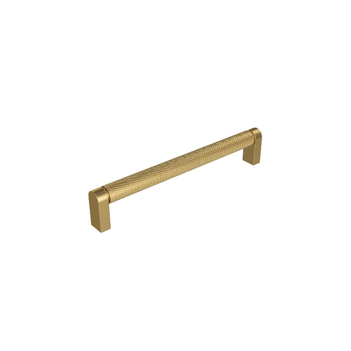 Timberline Knurled Bar 330mm Handle - Brushed Gold