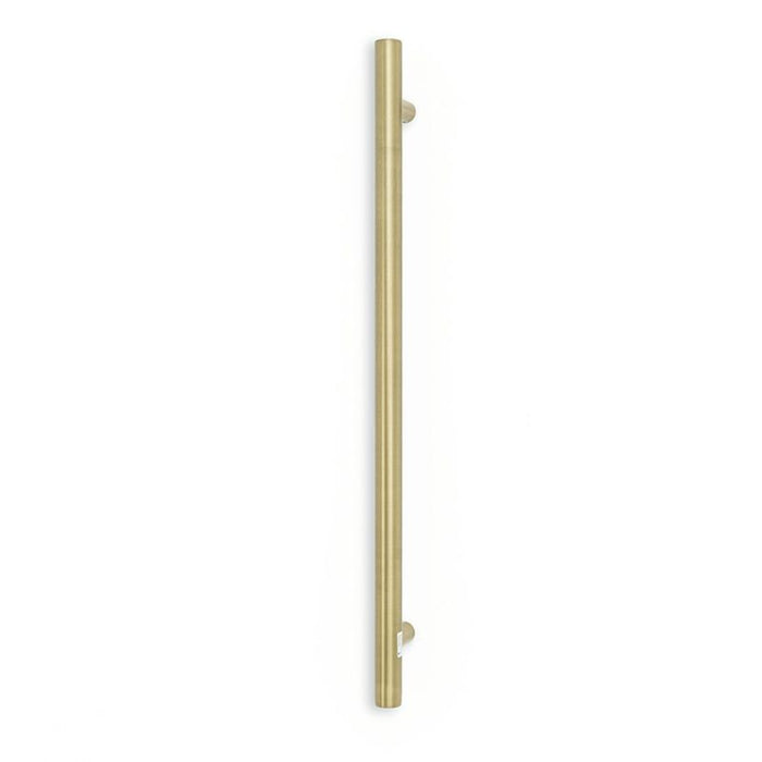 Radiant Vertical Single Towel Rail 40 x 950mm - Light Gold