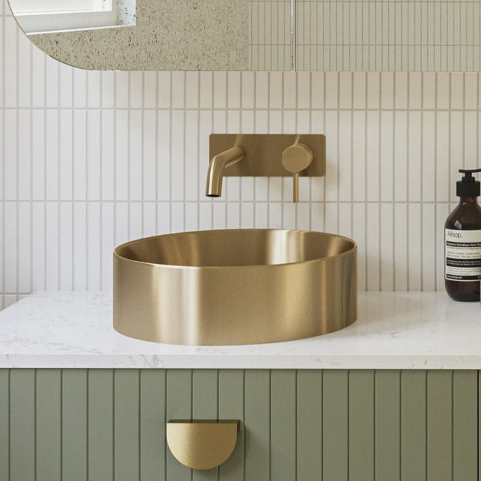 Timberline Luxe Above Counter Basin - Brushed Gold