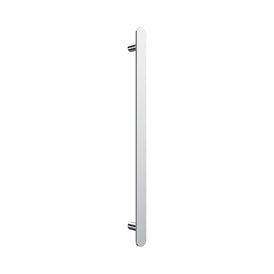 Linsol Allegra 12V Flat Bar Vertical Heated Towel Rail - Chrome 