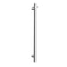 Linsol Allegra 12V Round Bar Vertical Heated Towel Rail with T-Bar - Chrome 