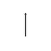 Linsol Allegra 12V Round Bar Vertical Heated Towel Rail with T-Bar - Matte Black 