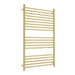 Linsol Allegra 19 Bar Wide Heated Towel Rail - Brushed Brass 