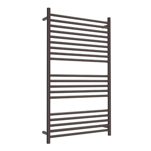 Linsol Allegra 19 Bar Wide Heated Towel Rail - Gunmetal 