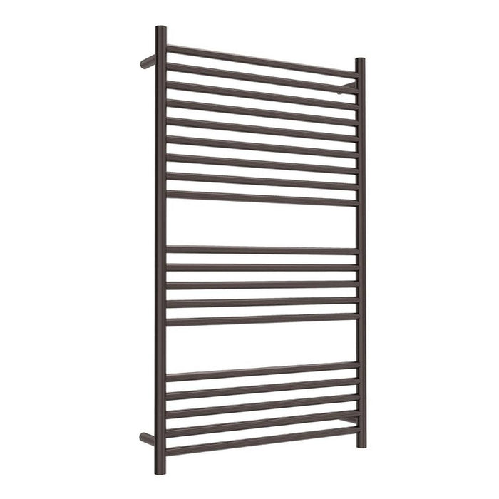 Linsol Allegra 19 Bar Wide Heated Towel Rail - Gunmetal 