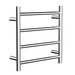 Linsol Allegra 4 Bar Heated Towel Rail - Chrome 