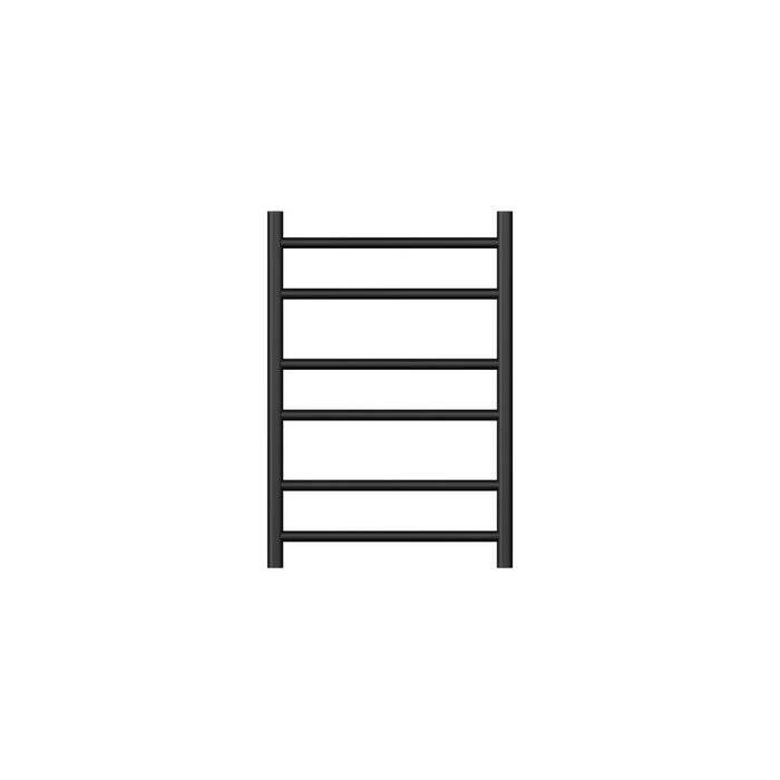 Linsol Allegra 6 Bar Heated Towel Rail - Matte Black 