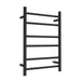 Linsol Allegra 6 Bar Heated Towel Rail - Matte Black 