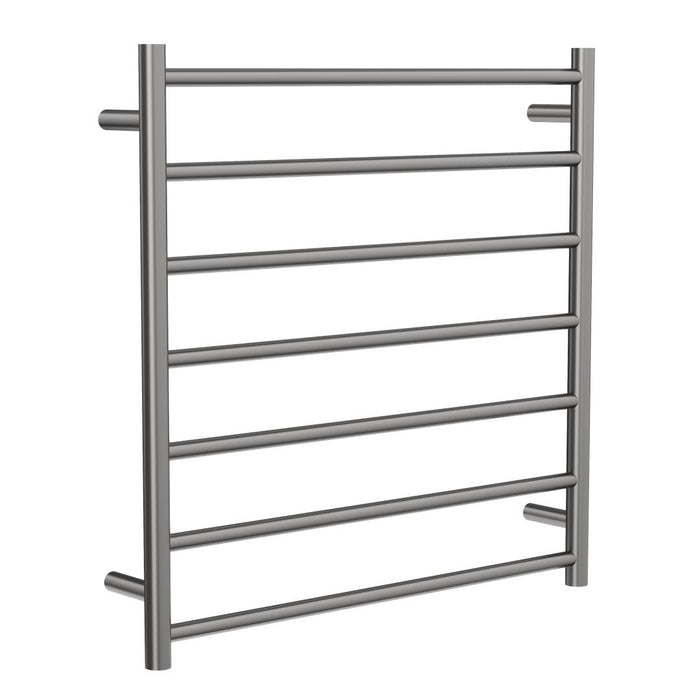 Linsol Allegra 7 Bar Heated Towel Rail - Gunmetal 