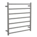 Linsol Allegra 7 Bar Heated Towel Rail - Gunmetal 