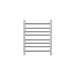 Linsol Allegra 8 Bar Heated Towel Rail - Chrome 