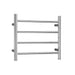Linsol Allegra Heated Towel Rail 4 Bar - Chrome 
