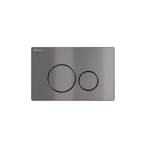 Linsol Anchor Stainless Steel Flush Plate - Gunmetal 
