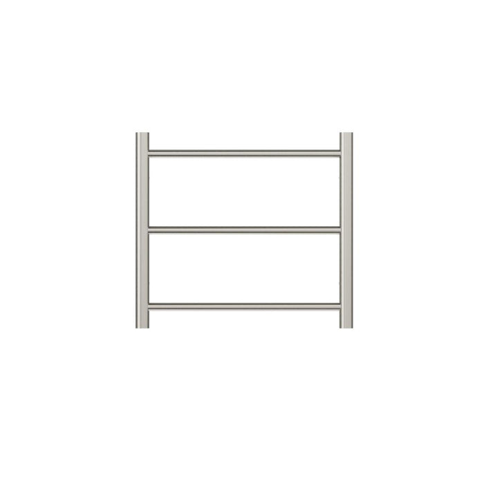 Linsol Avid 3 Bar Heated Towel Rail - Brushed Nickel 