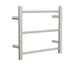 Linsol Avid 3 Bar Heated Towel Rail - Brushed Nickel 