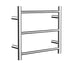 Linsol Avid 3 Bar Heated Towel Rail - Chrome 