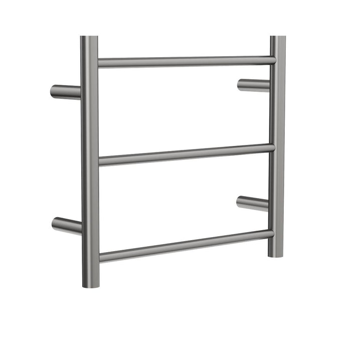 Linsol Avid 3 Bar Heated Towel Rail - Gunmetal 