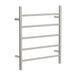 Linsol Avid 5 Bar Heated Towel Rail - Brushed Nickel 
