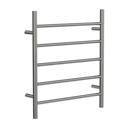 Linsol Avid 5 Bar Heated Towel Rail - Gunmetal 
