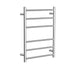Linsol Avid 6 Bar Heated Towel Rail - Chrome 