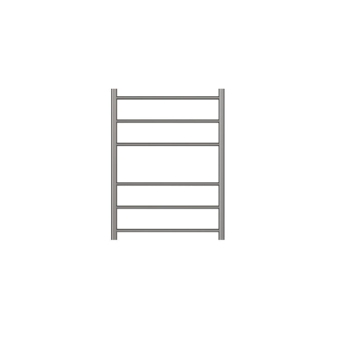 Linsol Avid 6 Bar Heated Towel Rail - Gunmetal 