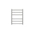 Linsol Avid 6 Bar Heated Towel Rail - Gunmetal 