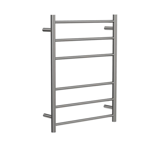 Linsol Avid 6 Bar Heated Towel Rail - Gunmetal 