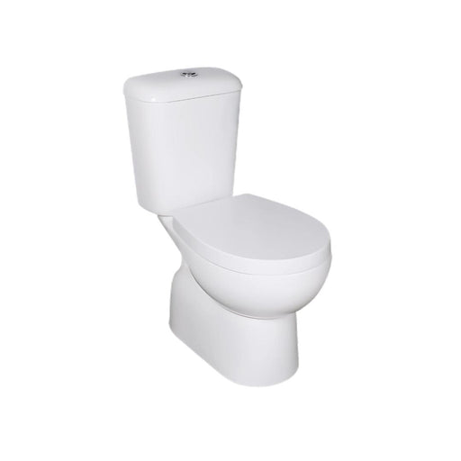 Linsol Botany Close Couple Toilet Suite - Chrome 