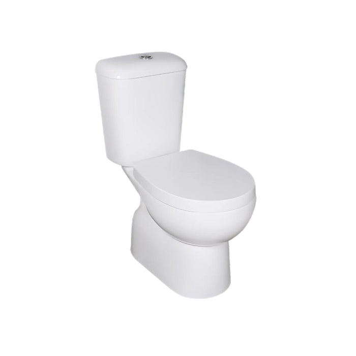 Linsol Botany Close Couple Toilet Suite - Chrome 