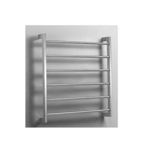 Linsol Caldo 6 Bar Heated Towel Rail-JIM-424-R/H-blue-leaf-bathware