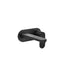 Linsol Capo 1-Plate Wall Basin or Bath Mixer - Matte Black 