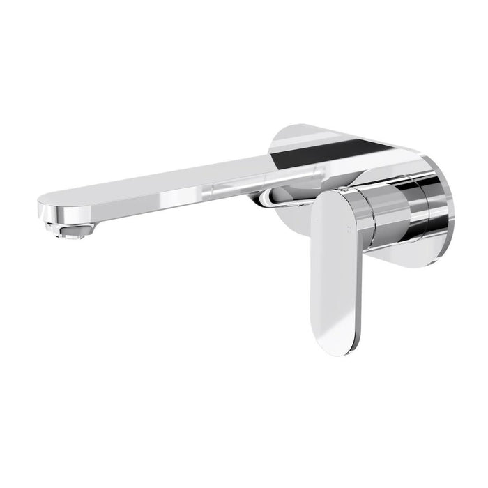 Linsol Capo 1-Plate Wall Basin or Bath Mixer Trim Kit - Chrome 