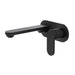 Linsol Capo 1-Plate Wall Basin or Bath Mixer Trim Kit - Matte Black 