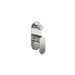 Linsol Capo 1-Plate Wall Mixer with Divertor - Brushed Nickel 