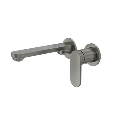Linsol Capo 2-Plate Wall Basin or Bath Mixer Trim Kit - Gunmetal 