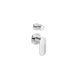 Linsol Capo 2-Plate Wall Mixer with Divertor Trim Kit - Chrome 
