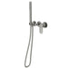 Linsol Capo 3-Plate Wall Mixer with Hand Shower - Gunmetal 