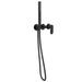 Linsol Capo 3-Plate Wall Mixer with Hand Shower - Matte Black 