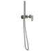 Linsol Capo 3-Plate Wall Mixer with Hand Shower Trim Kit - Gunmetal 