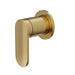 Linsol Capo Wall Mixer - Brushed Brass 