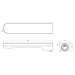 Linsol Capo Wall Mount Basin or Bath Spout - Brushed Nickel 