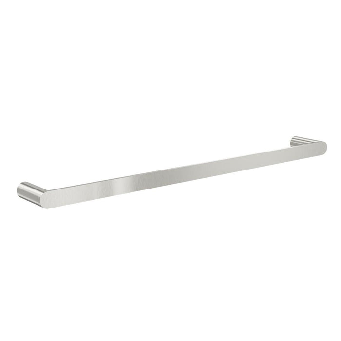 Linsol Circle 600mm Single Towel Rail - Brushed Nickel 