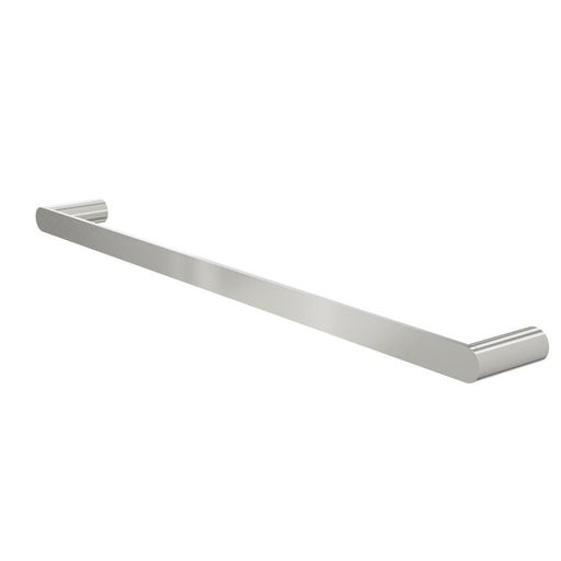 Linsol Circle 600mm Single Towel Rail - Brushed Nickel 