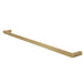 Linsol Circle 800mm Single Towel Rail - Brushed Brass 