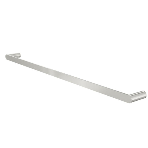 Linsol Circle 800mm Single Towel Rail - Brushed Nickel 