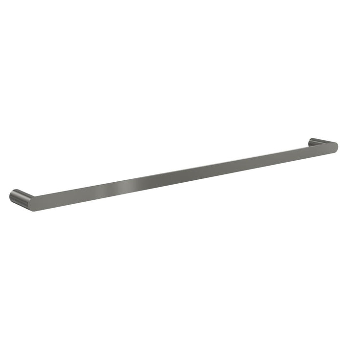 Linsol Circle 800mm Single Towel Rail - Gunmetal 