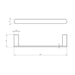 Linsol Circle Hand Towel Rail - Brushed Nickel 