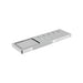 Linsol Circle Metal Shelf with Soap Dish - Chrome 