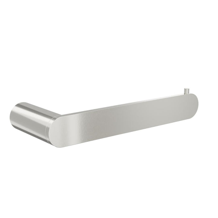Linsol Circle Toilet Roll Holder - Brushed Nickel 