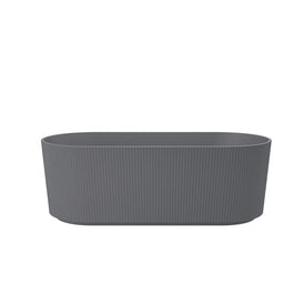 Linsol Cleo 1500mm Freestanding Bath - Grey Blue 